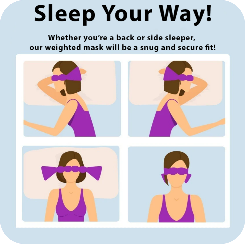 CloudMask™ Weighted Sleep Mask