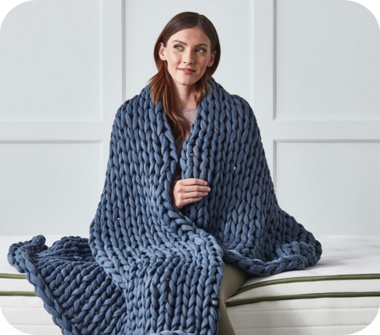 DreamWeave™ Weighted Knitted Blanket